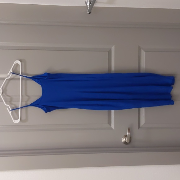 LAST CHANCE Express Button Ribbed Button Front Midi Dress - Picture 8 of 10